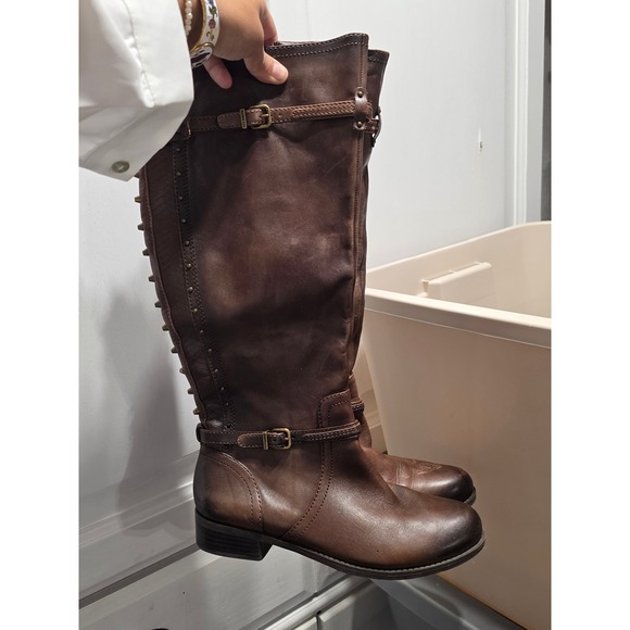 Gianni Bini Brown Ankle Boots Booties Women's Size 7M - Picture 3 of 13